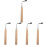 5Pcs Durable Piano Tuning Spanner Tool with Smooth Handle for Piano 7