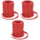 3Rouleaux Ficelle Décorative En Papier Pour 3