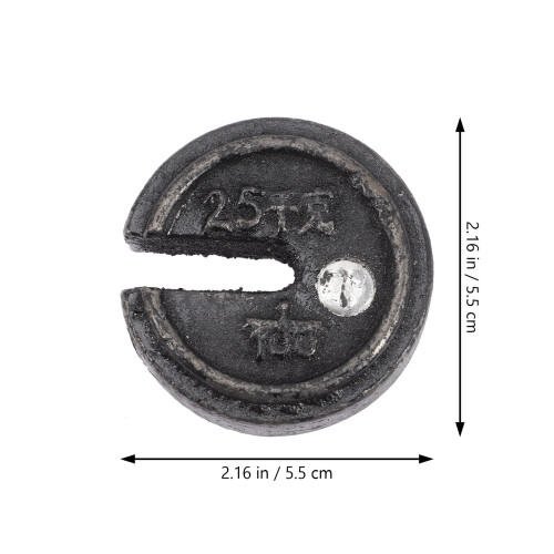 Iron Scale Weight for Kitchen and Medicine Strong Retro Design 1