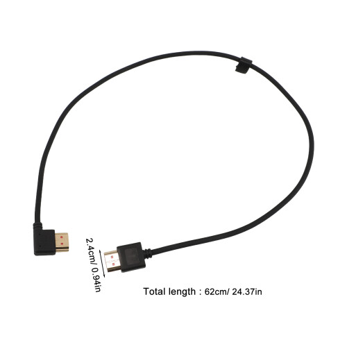 1Câble Adaptateur Noir 8K Pour Laptop Et 1