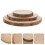 24St Cup Coaster Set, Beige Hitte-Isolerende Drinkmatten 10