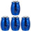 4 Pcs Stainless Steel Mini Cinerary Urn For Ash Container 2