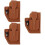 3Stk Herren Bauchtasche Leder, , , Robust Für 8