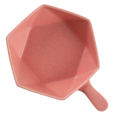 Orange Ceramic Reusable Baking Bowl Handheld Kitchen Salad Bowl