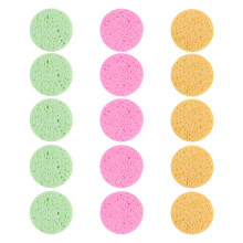 45Stk Make-Up Puff Kosmetikpad Farblich Sortiert Für Gesicht