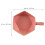 Orange Ceramic Reusable Baking Bowl Handheld Kitchen Salad Bowl 2