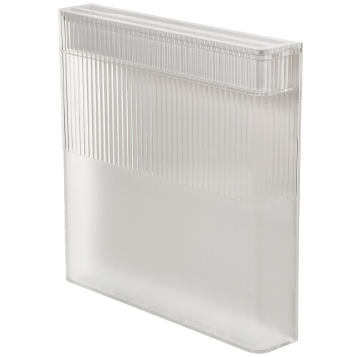 3Pcs Wall Mounted Cutter Storage Rack White Plastic Kitchen Accessory 2
