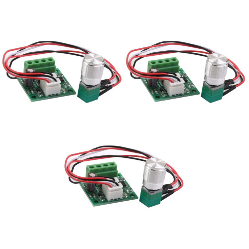 3pcs Pwm Dc Adjustable Motor Controller For Speed Control Pcb And Design Compact For Motor Gear Applications 2