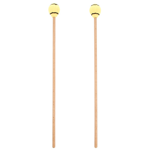 6Pcs Lightweight Yellow Maple Marimba Drumsticks Durable Hammer Sticks