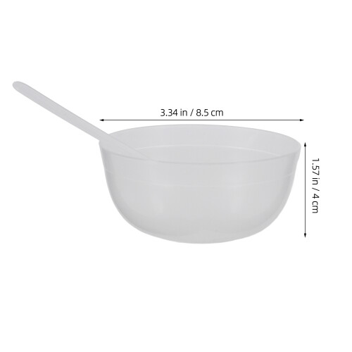 30 Pcs Crystal Mud Mixing Bowls Multi Use Plastic With 10 Spoons 1