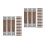 40 Pcs Metal Internal Flex Frame Handbag Hinges With Spring Clip 10