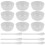 30 Pcs Crystal Mud Mixing Bowls Multi Use Plastic With 10 Spoons 1