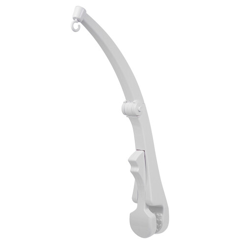 2St Duurzame Baby Arm Van Wit Plastic Wiegdecoratie