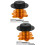 2Pcs Steering Wheel Hub Adapter Disassembly Tool 7