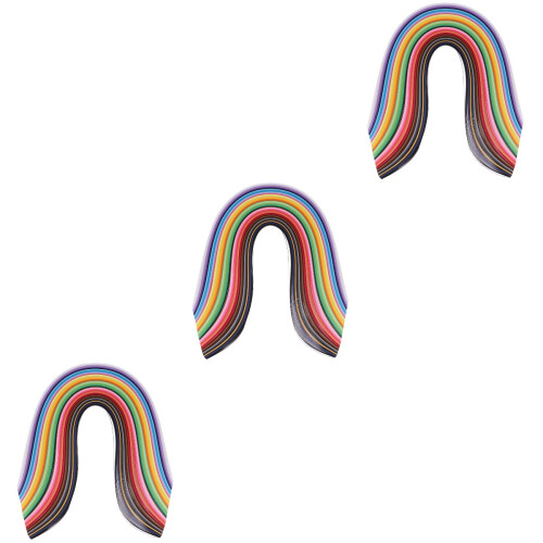 3pcs Diy Quilling Strips Paper Quilling Manual Material Set 2