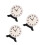 3Pcs Creative Plastic Kids Clock Toy Learning Clock for Teaching 3