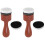 2Sets Multi-Functional Wood Blending Brushes with Circular Sponge Pads 4