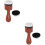 2Sets Multi-Functional Wood Blending Brushes with Circular Sponge Pads 7