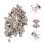 200 Pcs Screws Assorted Kit Stainless Round Cross Head Diy Decoration 5