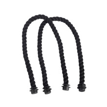 2Pcs Black Shoulder Strap for Bag Classic Design Easy Install Durable