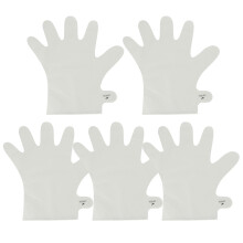 Set Of 2 Nail Art Mask Hand Care Supplies Hands Exfoliator Gloves