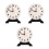 3Pcs Creative Plastic Kids Clock Toy Learning Clock for Teaching 6