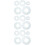 3 Pcs Patchwork Ruler Template Fabric Hemming For Sewing 2
