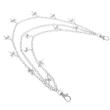 5St Metalen Multi-Layer Ster Tailleketting Broek En Jeans Unisex