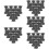 5 Pcs Yarn Bobbin Spools Sewing Threads Bobbins Embroidery Weaving 9