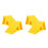 4 Pcs Wheel Chocks High Strength Tire Stopper Device 5