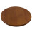 2Pcs Round Stool Seat Cover Smooth Wood Replacement Surface 1
