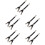6pcs Cloud Decorations Hanging Simulated White Cloud Pendant For Ceiling Decor Artificial Prop 7