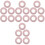 Fingernail Accessory Adhesive Pink Guitar Players 20 Rolls 3