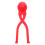 5Pcs Heart Shape Ice Ball Clip With Handle For Kids 2