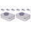 2Pcs Gift Storage Tins With Clear Window For Candy And Biscuits 4