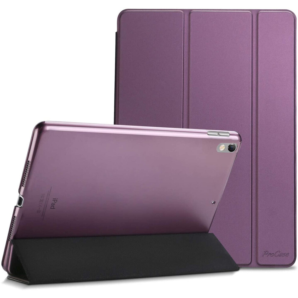 Compatible With Ipad Air (3Rd Gen) 10.5" 2019 / Compatible With Ipad Pro 10.5" 2017 Case, Ultra Slim Lightweight Stand Smart Case Shell 9048212092186