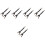 6pcs Cloud Decorations Hanging Simulated White Cloud Pendant For Ceiling Decor Artificial Prop 5