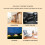 Ηλεκτρική κουβέρτα Jacenvly 140x80cm, θερμαινόμενο στρώμα φανέλας USB, 3 ταχυτήτων, χαμηλή 4