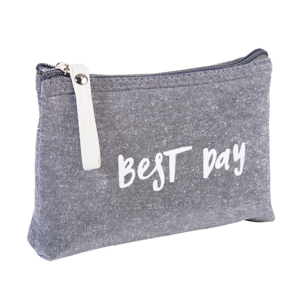 Yakbaofuo Cotton and Linen Large-Capacity Cosmetic Bag Multi-function Travel Cosmetic Bag Home Textile Storage