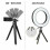 6" LED Ring Fill Light Studio Photo Video USB Dimmable Lamp Selfie Portable US 5