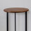 2Pcs Round Stool Seat Cover Smooth Wood Replacement Surface 10