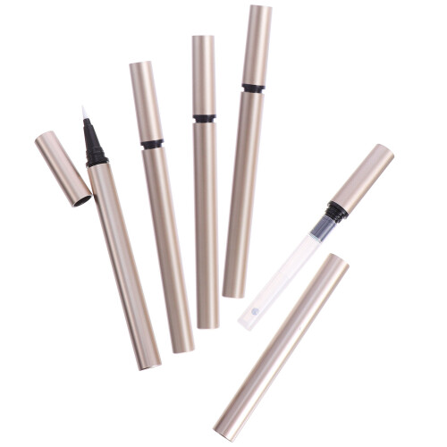 15 Pcs Eyeliner Empty Pipe Brown Cuticle Oil Pen Bulk Plastic 2