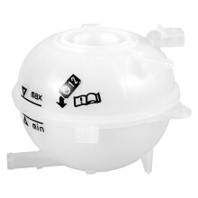 White Automotive Coolant Overflow Reservoir Plastic Tank for Cars