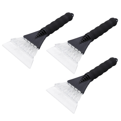 6 Pcs Car Deicing Snow With Rubber Sleeve