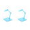 8 Pcs Action Figure Stand For Anime Models Dolls Tabletop Display Rack 9