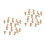 200 Pcs Mini Soldier Toy Playset Action Figures 8