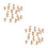 200 Pcs Mini Soldier Toy Playset Action Figures 6