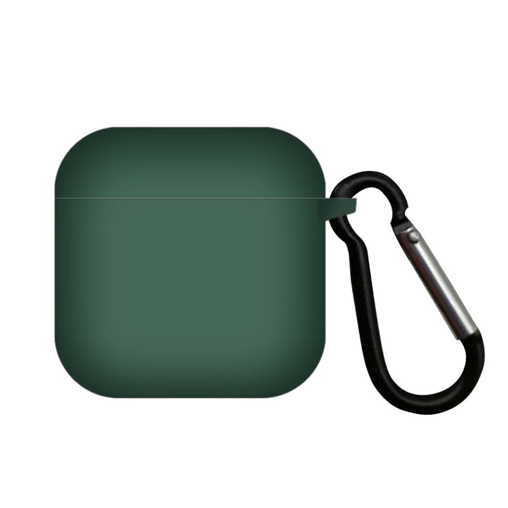 Jixopn Silicone Wireless Headset Case Cover For Redmi Buds 3 ( Green) Dark/Green 9048212220619