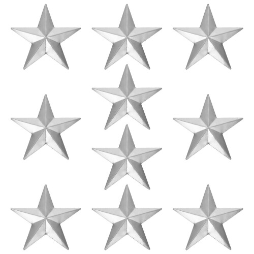 20 Pcs Five-Pointed Star Iron Art Stamping 3D Mold