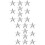20 Pcs Five-Pointed Star Iron Art Stamping 3D Mold 6